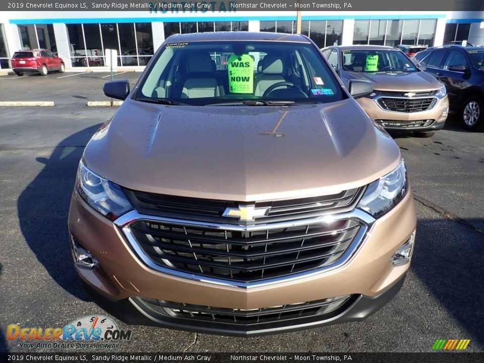 2019 Chevrolet Equinox LS Sandy Ridge Metallic / Medium Ash Gray Photo #9