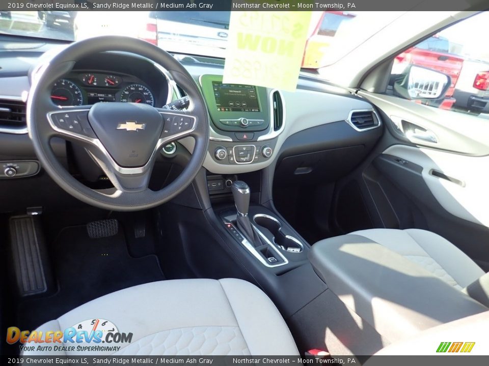 2019 Chevrolet Equinox LS Sandy Ridge Metallic / Medium Ash Gray Photo #15