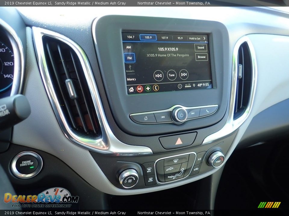 2019 Chevrolet Equinox LS Sandy Ridge Metallic / Medium Ash Gray Photo #17