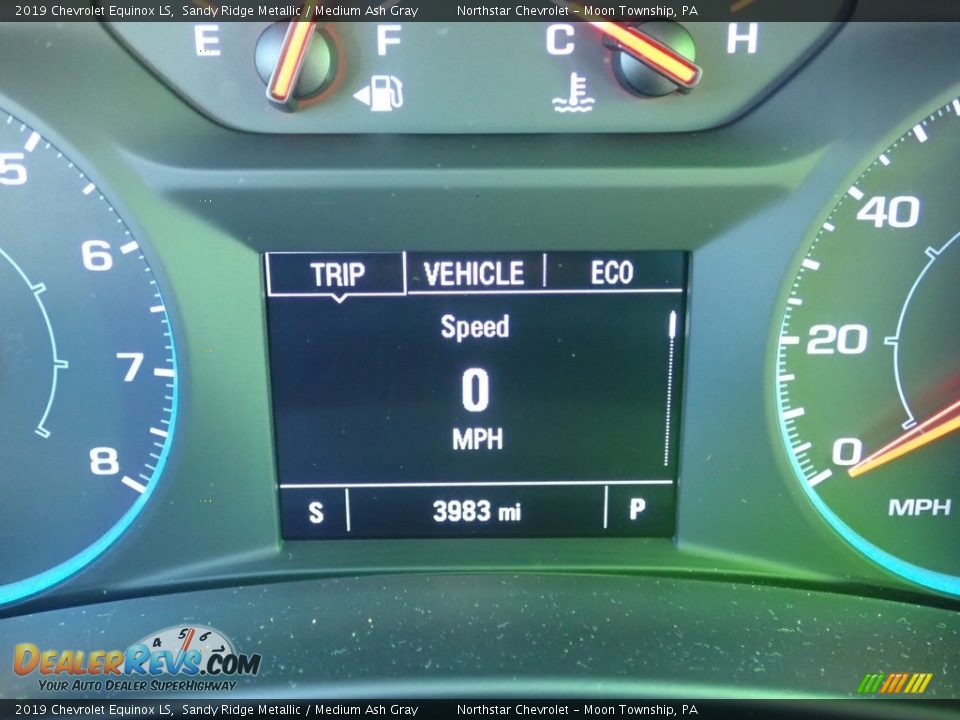 2019 Chevrolet Equinox LS Sandy Ridge Metallic / Medium Ash Gray Photo #19