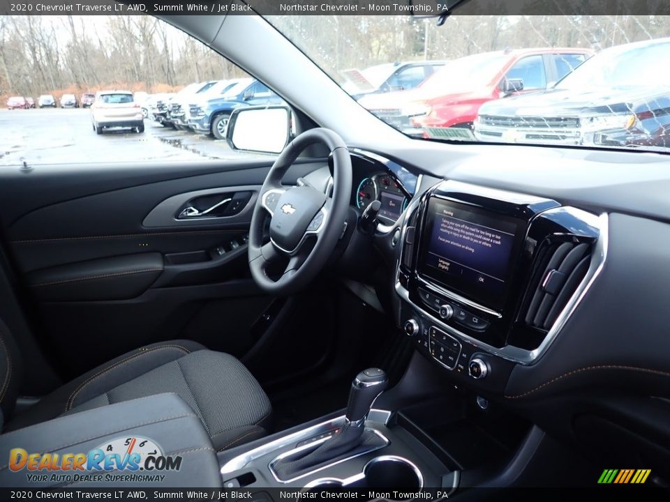 2020 Chevrolet Traverse LT AWD Summit White / Jet Black Photo #11