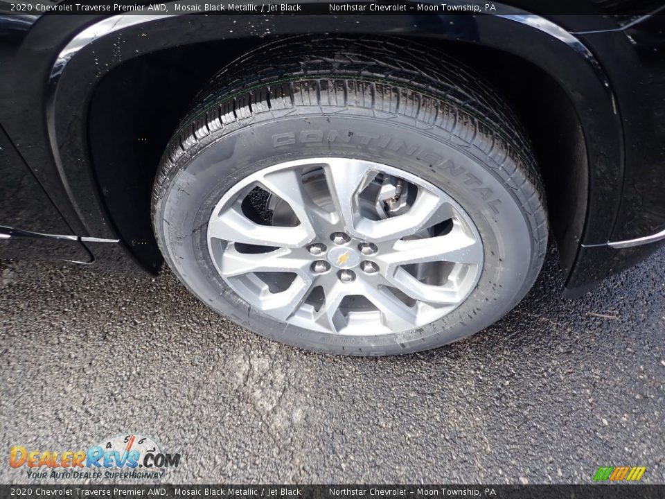 2020 Chevrolet Traverse Premier AWD Mosaic Black Metallic / Jet Black Photo #8