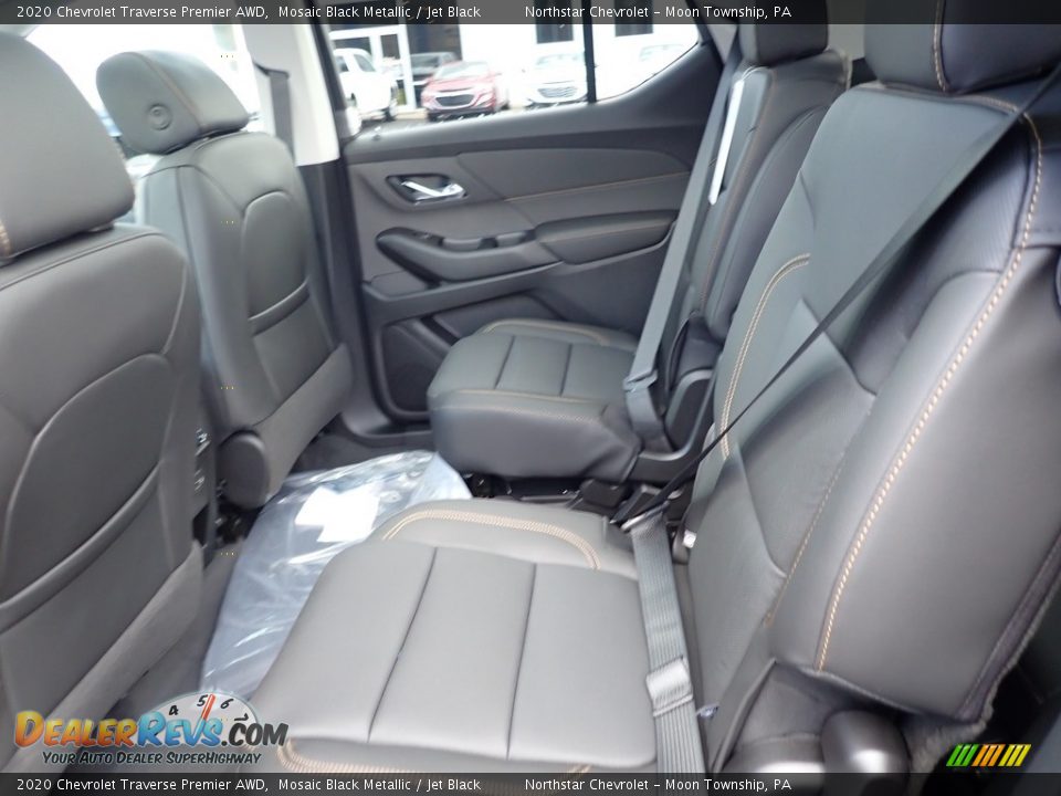 2020 Chevrolet Traverse Premier AWD Mosaic Black Metallic / Jet Black Photo #12