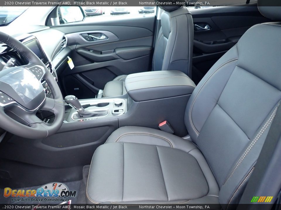 2020 Chevrolet Traverse Premier AWD Mosaic Black Metallic / Jet Black Photo #15