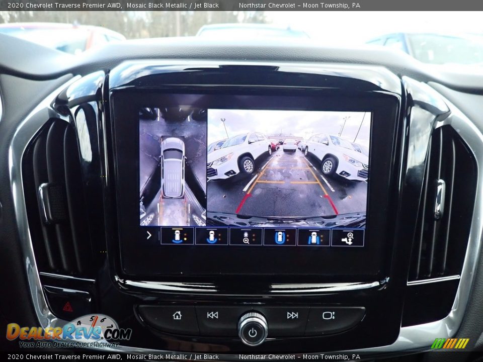 2020 Chevrolet Traverse Premier AWD Mosaic Black Metallic / Jet Black Photo #18