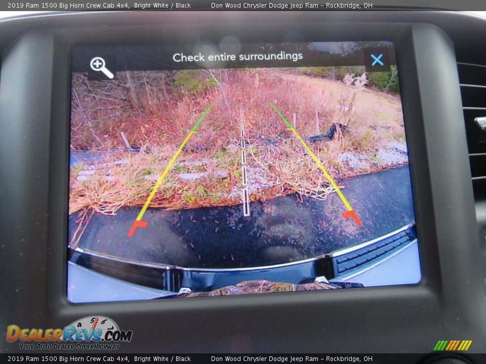 2019 Ram 1500 Big Horn Crew Cab 4x4 Bright White / Black Photo #3