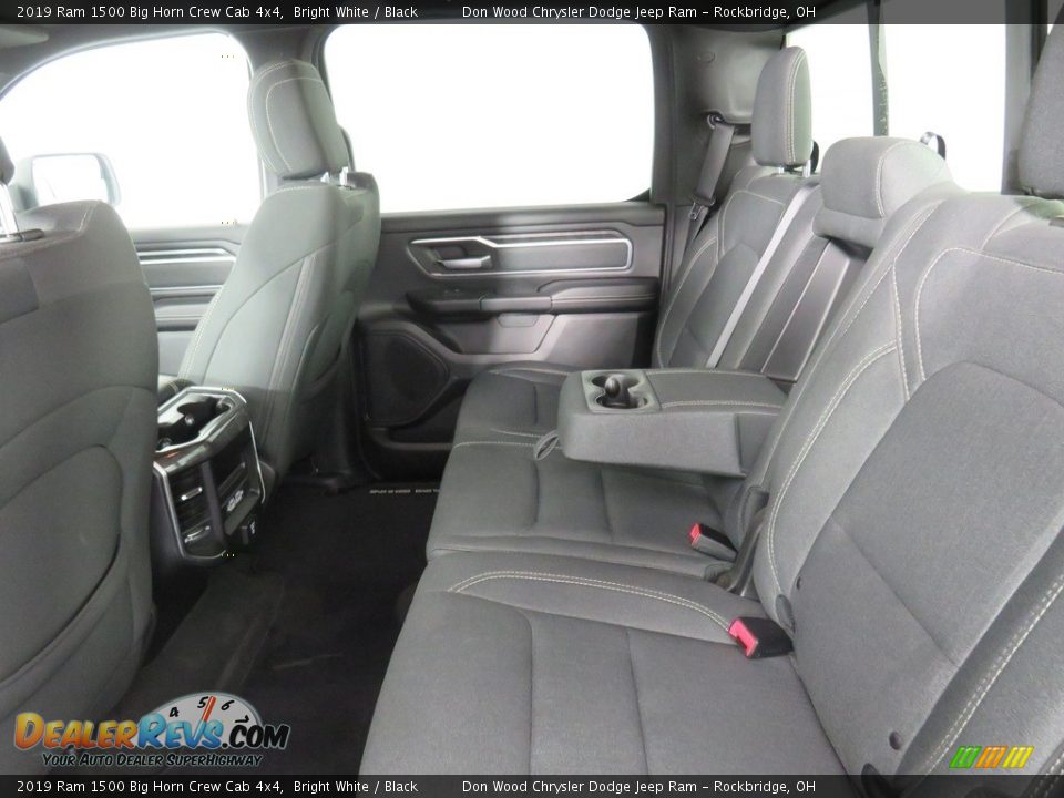 2019 Ram 1500 Big Horn Crew Cab 4x4 Bright White / Black Photo #33