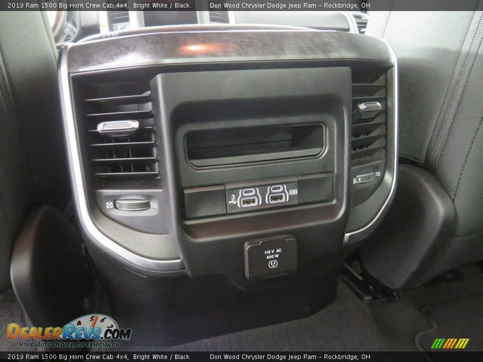 2019 Ram 1500 Big Horn Crew Cab 4x4 Bright White / Black Photo #34
