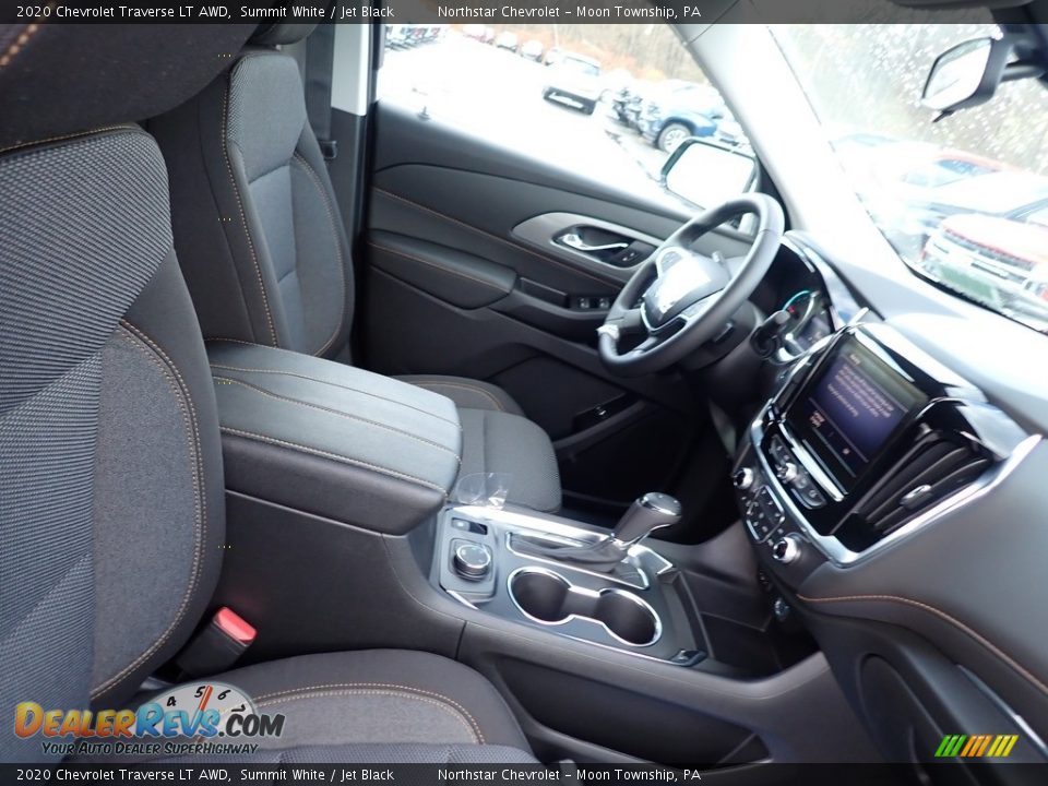 2020 Chevrolet Traverse LT AWD Summit White / Jet Black Photo #9