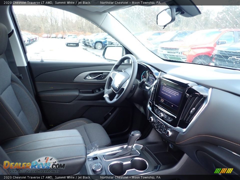 2020 Chevrolet Traverse LT AWD Summit White / Jet Black Photo #10