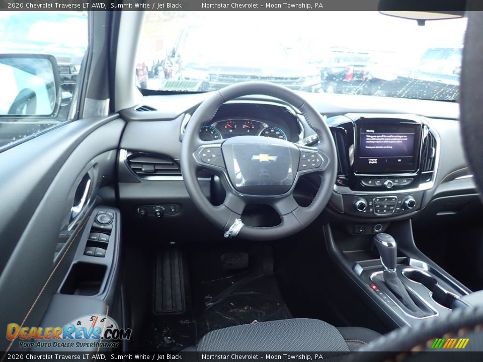 2020 Chevrolet Traverse LT AWD Summit White / Jet Black Photo #12