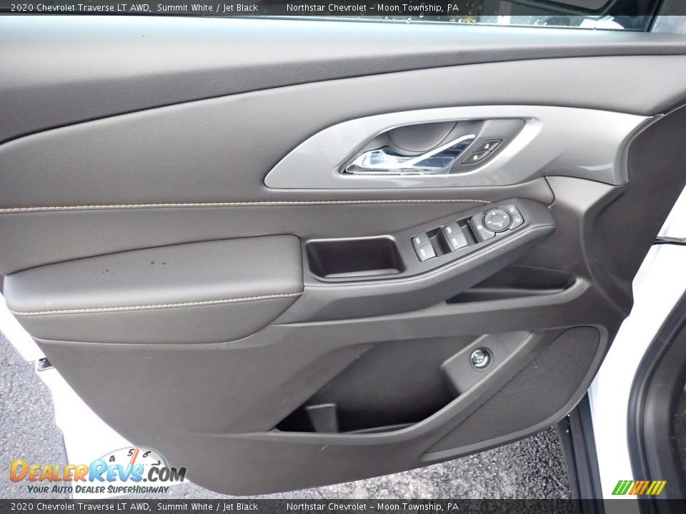 2020 Chevrolet Traverse LT AWD Summit White / Jet Black Photo #13