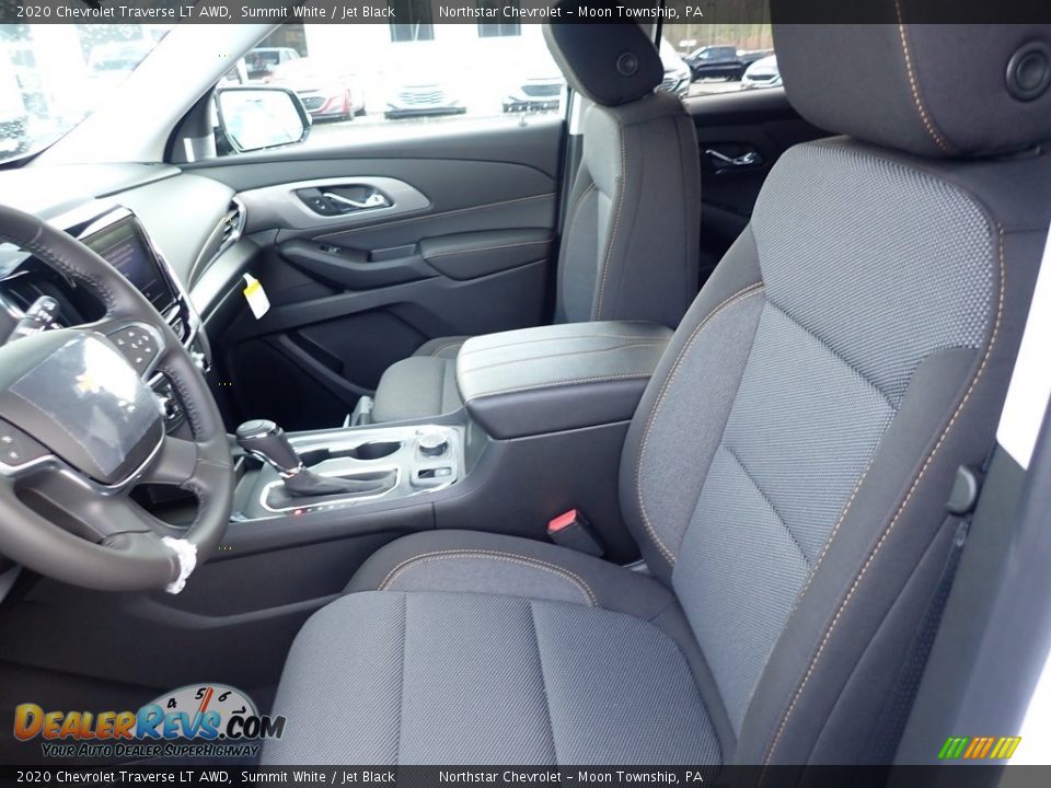 2020 Chevrolet Traverse LT AWD Summit White / Jet Black Photo #14