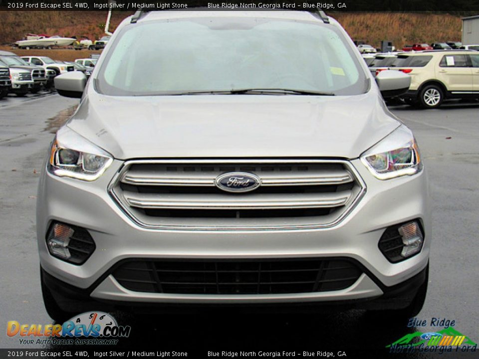 2019 Ford Escape SEL 4WD Ingot Silver / Medium Light Stone Photo #8