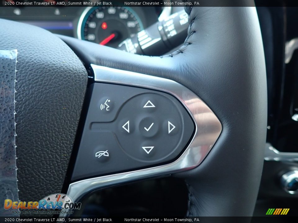 2020 Chevrolet Traverse LT AWD Summit White / Jet Black Photo #18