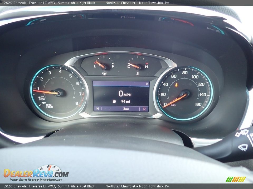 2020 Chevrolet Traverse LT AWD Gauges Photo #20