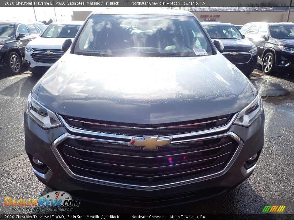 2020 Chevrolet Traverse LT AWD Satin Steel Metallic / Jet Black Photo #8
