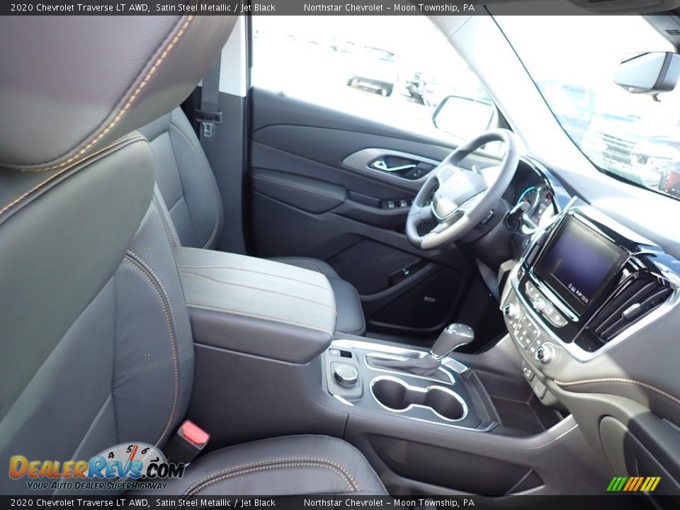 2020 Chevrolet Traverse LT AWD Satin Steel Metallic / Jet Black Photo #10