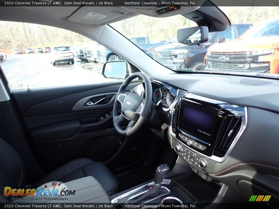 2020 Chevrolet Traverse LT AWD Satin Steel Metallic / Jet Black Photo #11