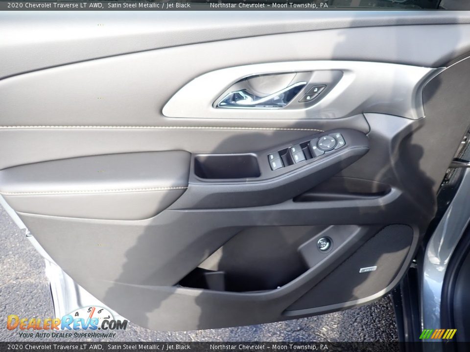 2020 Chevrolet Traverse LT AWD Satin Steel Metallic / Jet Black Photo #16