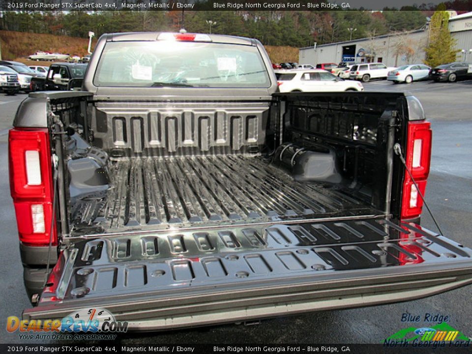 2019 Ford Ranger STX SuperCab 4x4 Magnetic Metallic / Ebony Photo #14