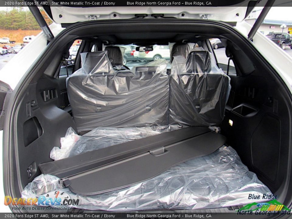 2020 Ford Edge ST AWD Star White Metallic Tri-Coat / Ebony Photo #12