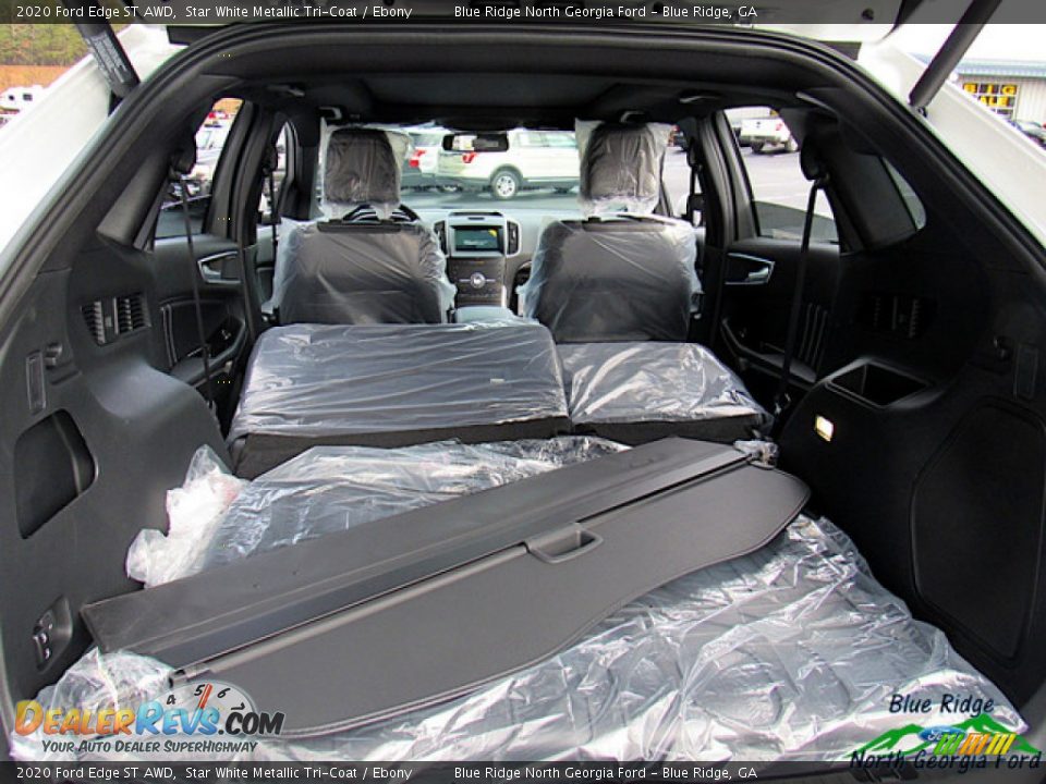 2020 Ford Edge ST AWD Star White Metallic Tri-Coat / Ebony Photo #13
