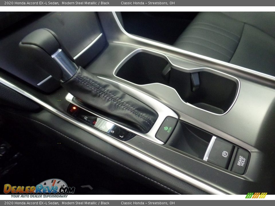 2020 Honda Accord EX-L Sedan Modern Steel Metallic / Black Photo #18