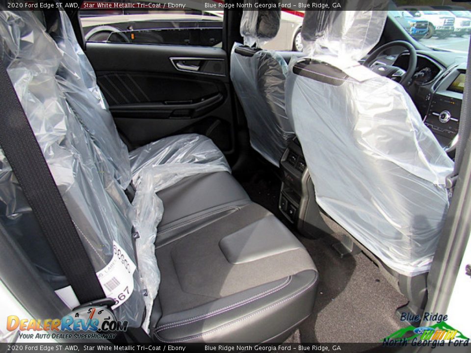 2020 Ford Edge ST AWD Star White Metallic Tri-Coat / Ebony Photo #29