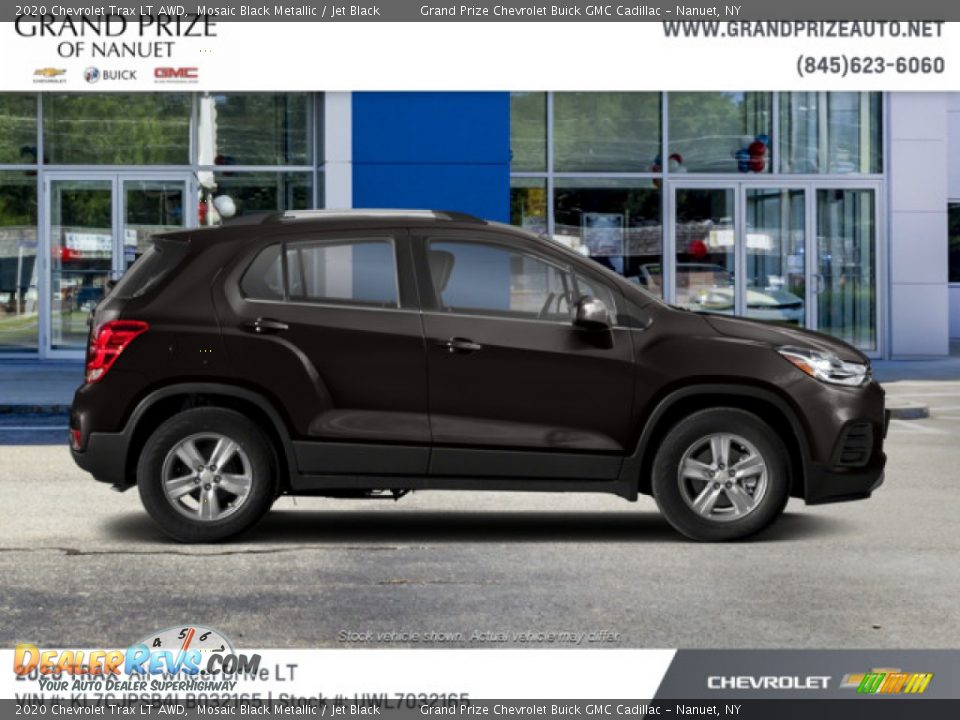 2020 Chevrolet Trax LT AWD Mosaic Black Metallic / Jet Black Photo #5