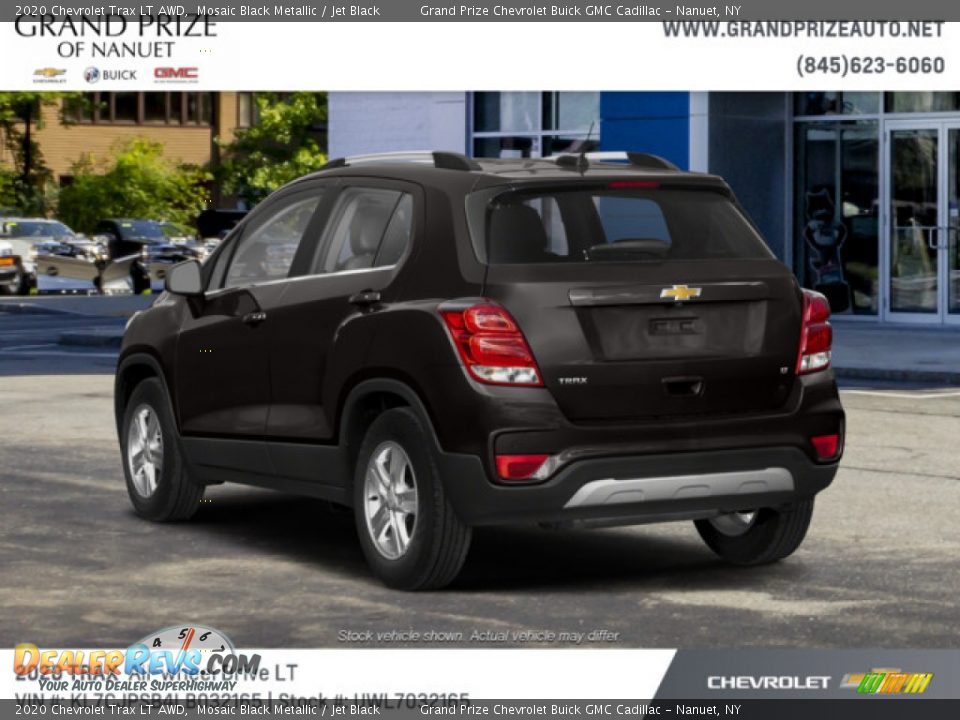 2020 Chevrolet Trax LT AWD Mosaic Black Metallic / Jet Black Photo #6
