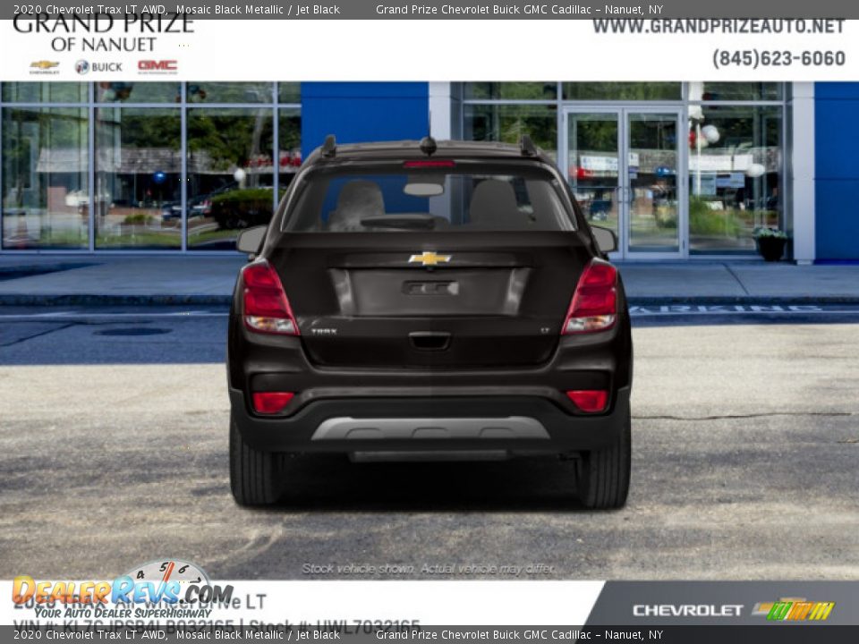 2020 Chevrolet Trax LT AWD Mosaic Black Metallic / Jet Black Photo #8