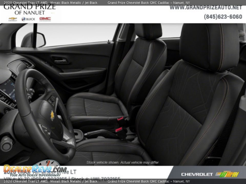 2020 Chevrolet Trax LT AWD Mosaic Black Metallic / Jet Black Photo #11