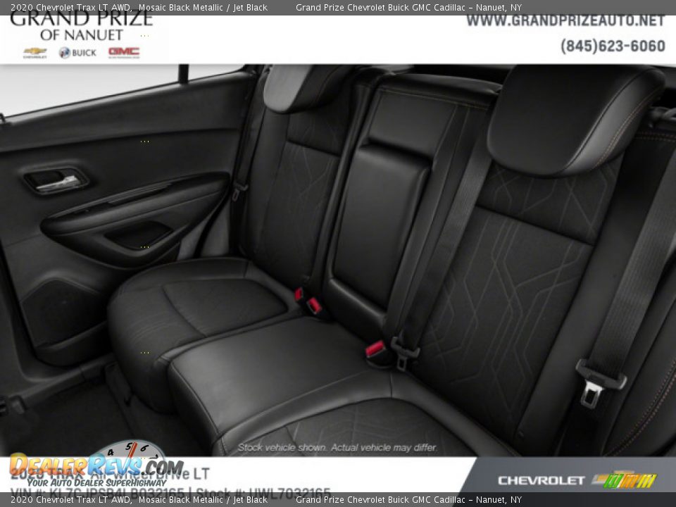 2020 Chevrolet Trax LT AWD Mosaic Black Metallic / Jet Black Photo #13