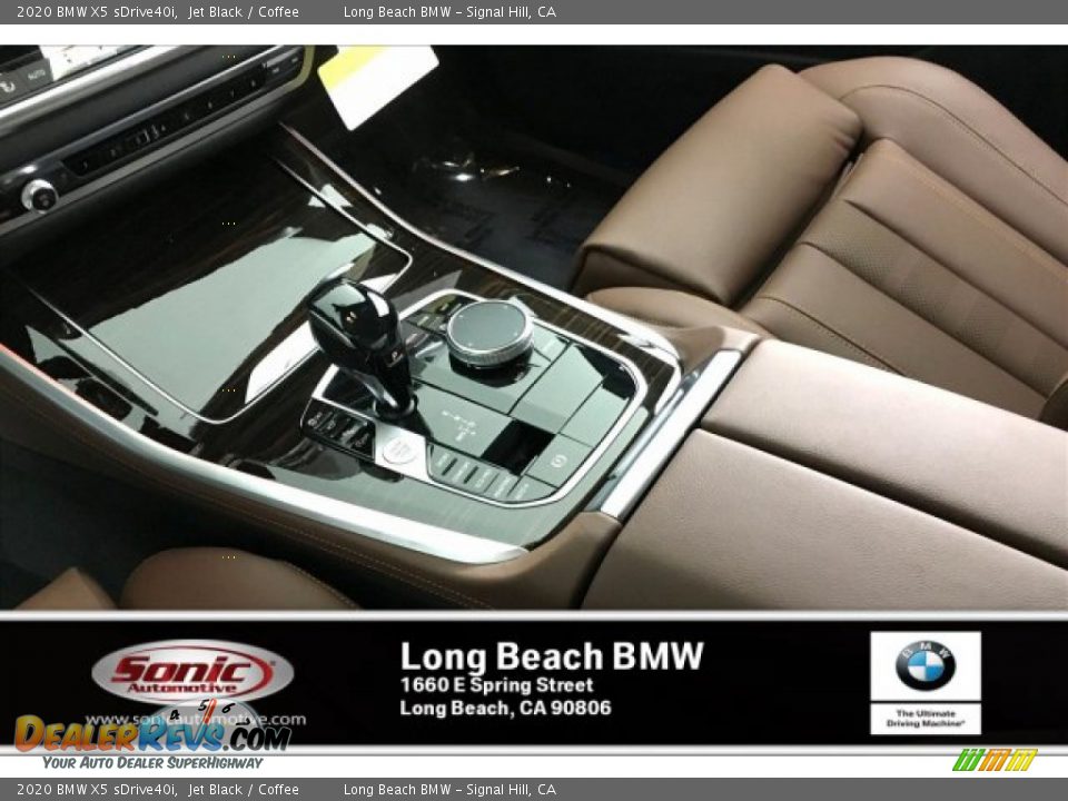 2020 BMW X5 sDrive40i Jet Black / Coffee Photo #6