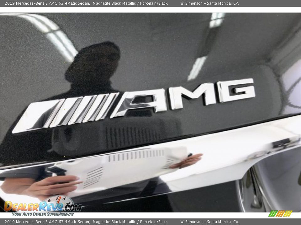 2019 Mercedes-Benz S AMG 63 4Matic Sedan Magnetite Black Metallic / Porcelain/Black Photo #27