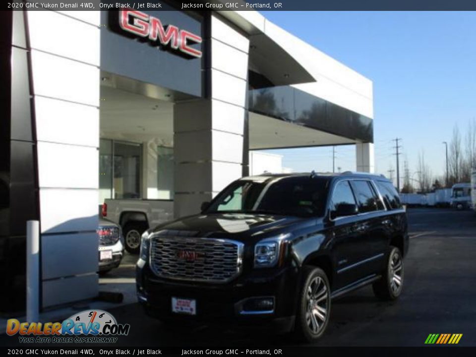 2020 GMC Yukon Denali 4WD Onyx Black / Jet Black Photo #1