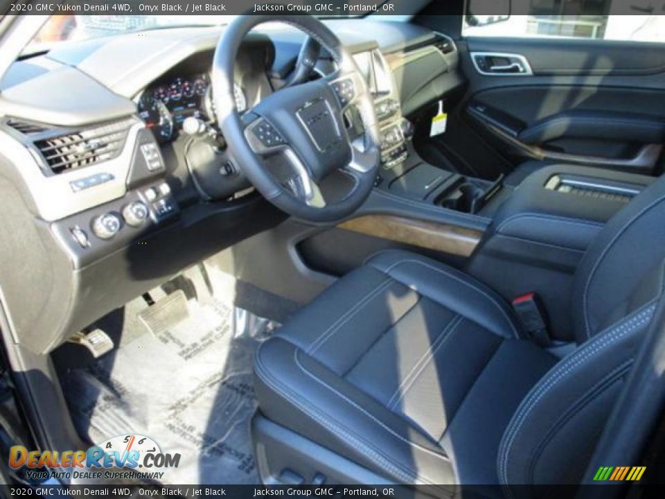 2020 GMC Yukon Denali 4WD Onyx Black / Jet Black Photo #3