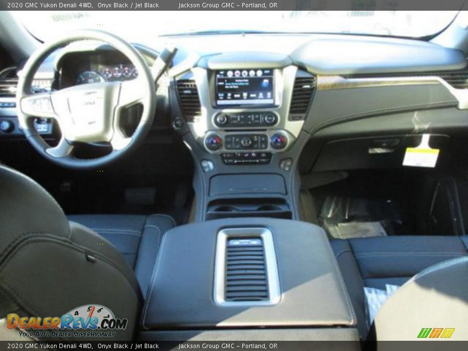 2020 GMC Yukon Denali 4WD Onyx Black / Jet Black Photo #4