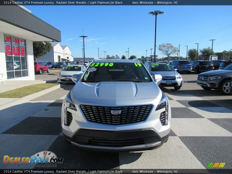 2019 Cadillac XT4 Premium Luxury Radiant Silver Metallic / Light Platinum/Jet Black Photo #2