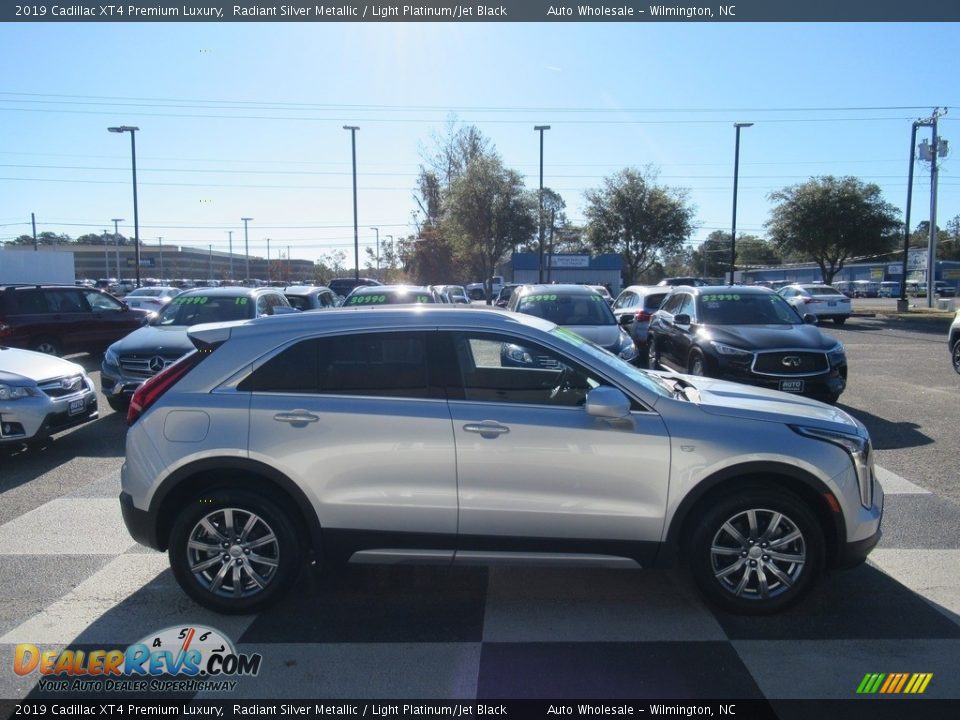 2019 Cadillac XT4 Premium Luxury Radiant Silver Metallic / Light Platinum/Jet Black Photo #3