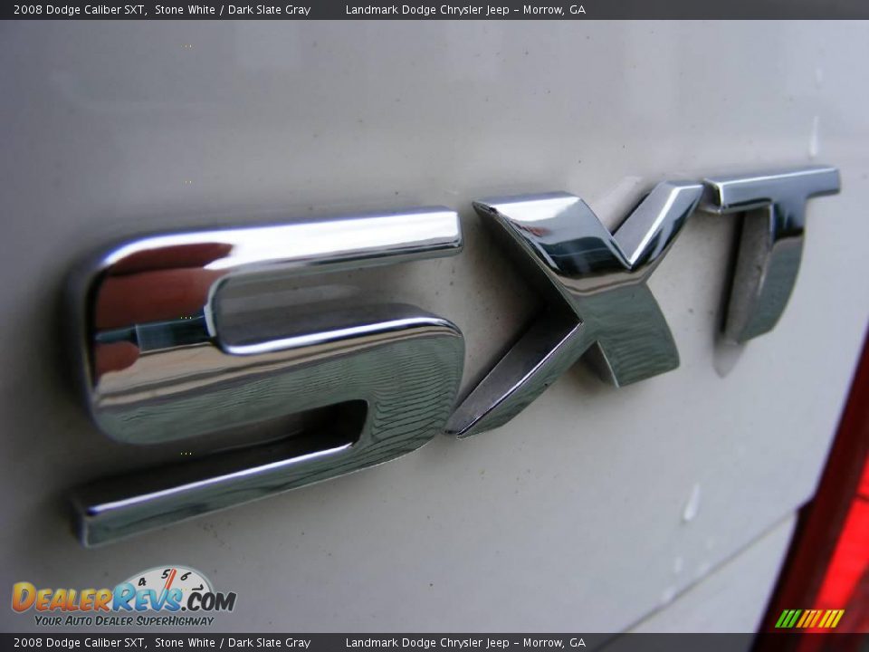 2008 Dodge Caliber SXT Stone White / Dark Slate Gray Photo #10