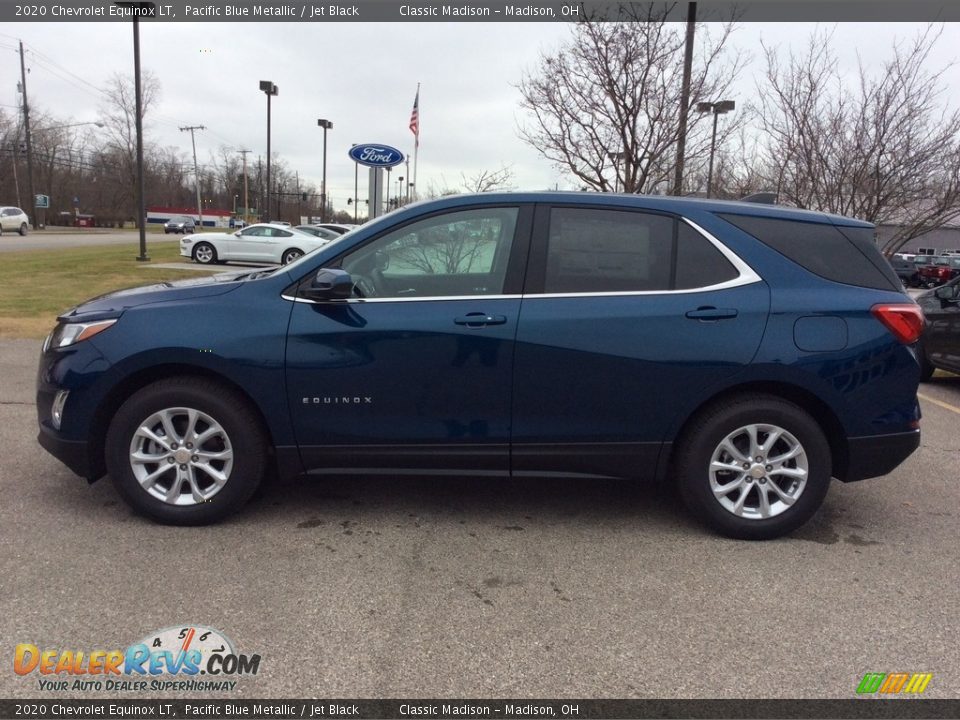 2020 Chevrolet Equinox LT Pacific Blue Metallic / Jet Black Photo #6