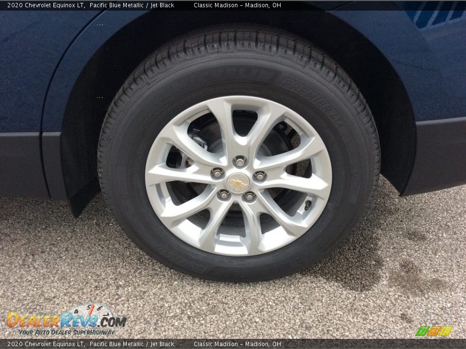 2020 Chevrolet Equinox LT Pacific Blue Metallic / Jet Black Photo #9