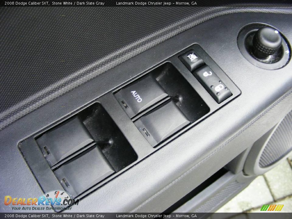 2008 Dodge Caliber SXT Stone White / Dark Slate Gray Photo #13
