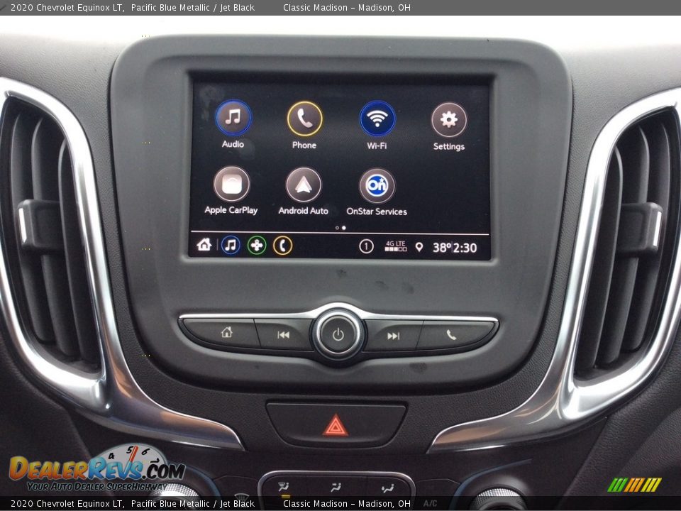 2020 Chevrolet Equinox LT Pacific Blue Metallic / Jet Black Photo #14