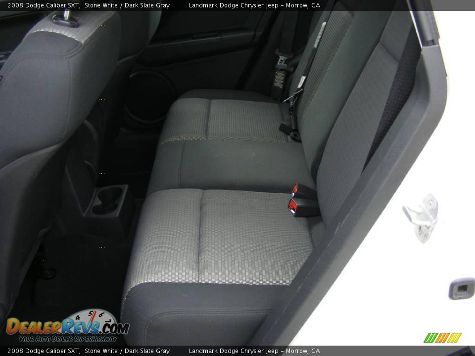 2008 Dodge Caliber SXT Stone White / Dark Slate Gray Photo #14