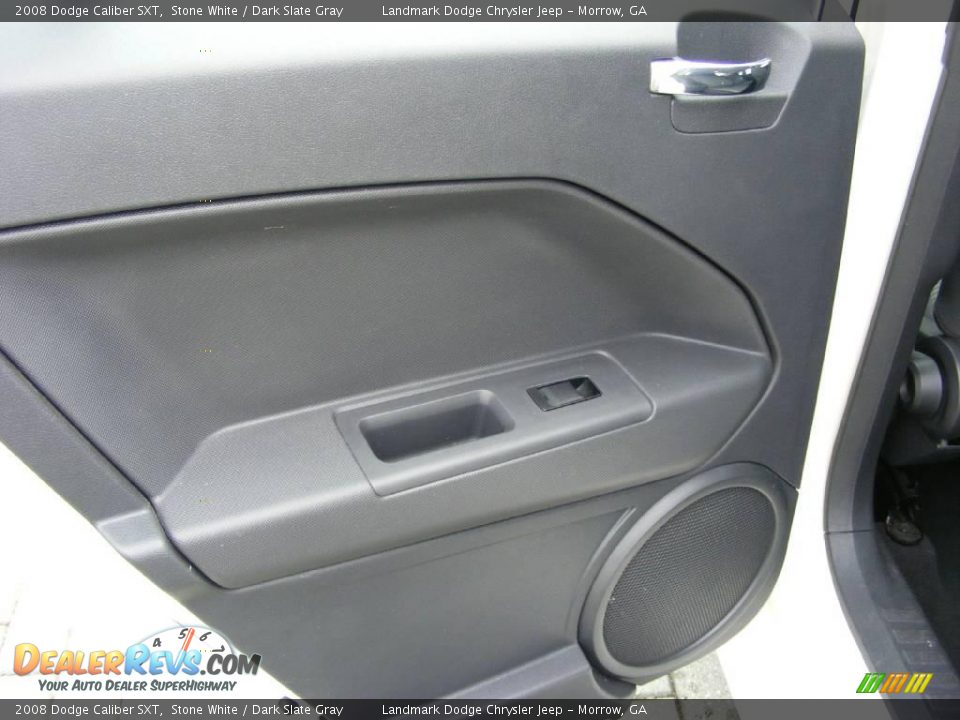 2008 Dodge Caliber SXT Stone White / Dark Slate Gray Photo #15