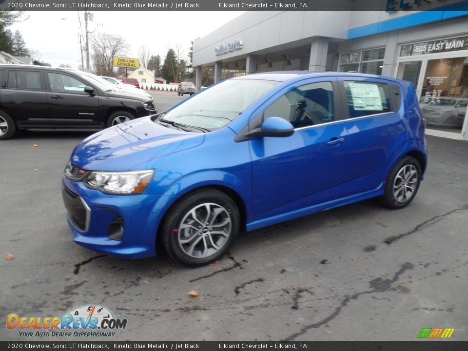 2020 Chevrolet Sonic LT Hatchback Kinetic Blue Metallic / Jet Black Photo #1