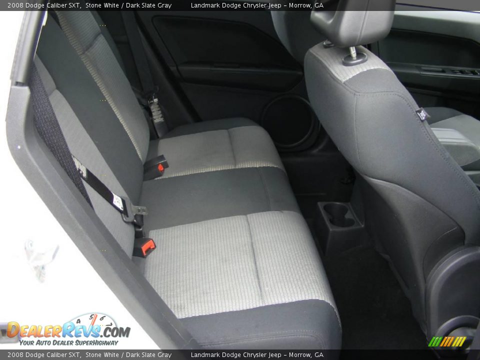 2008 Dodge Caliber SXT Stone White / Dark Slate Gray Photo #17